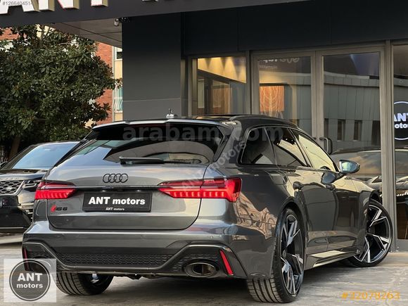 2025 AUDI RS6 AVANT PERFORMANCE 630 HP+SERAMİK FREN+BANG&OLUFSEN