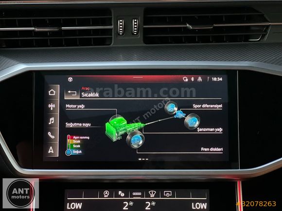 2025 AUDI RS6 AVANT PERFORMANCE 630 HP+SERAMİK FREN+BANG&OLUFSEN