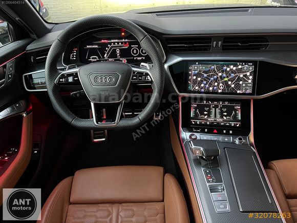 2025 AUDI RS6 AVANT PERFORMANCE 630 HP+SERAMİK FREN+BANG&OLUFSEN
