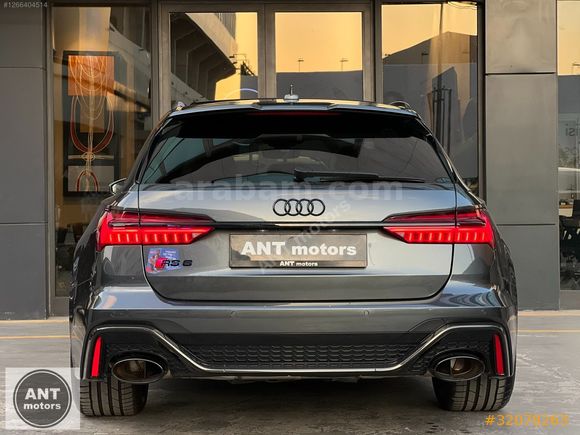 2025 AUDI RS6 AVANT PERFORMANCE 630 HP+SERAMİK FREN+BANG&OLUFSEN