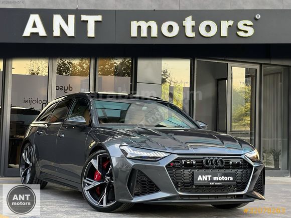 2025 AUDI RS6 AVANT PERFORMANCE 630 HP+SERAMİK FREN+BANG&OLUFSEN