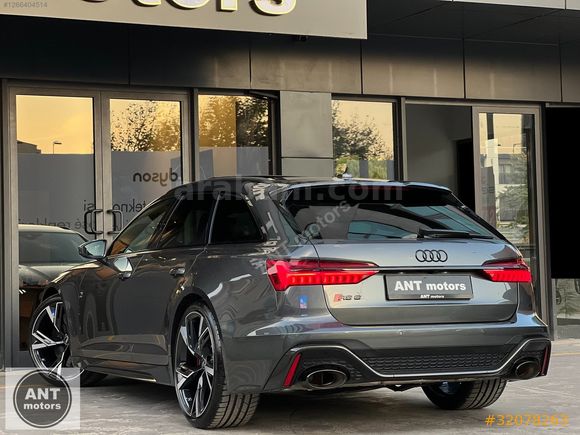 2025 AUDI RS6 AVANT PERFORMANCE 630 HP+SERAMİK FREN+BANG&OLUFSEN