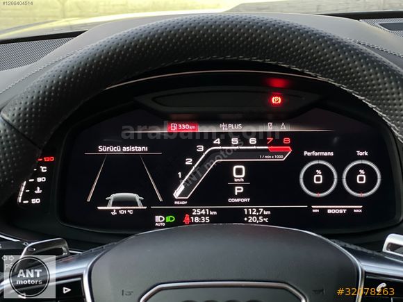 2025 AUDI RS6 AVANT PERFORMANCE 630 HP+SERAMİK FREN+BANG&OLUFSEN