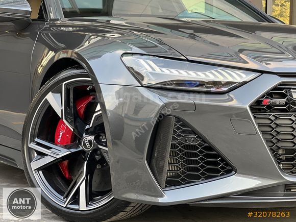 2025 AUDI RS6 AVANT PERFORMANCE 630 HP+SERAMİK FREN+BANG&OLUFSEN