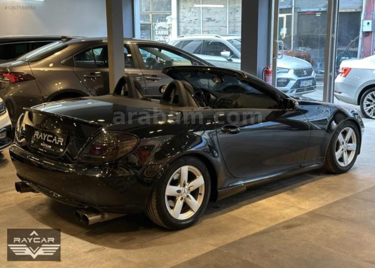 Galeriden Mercedes - Benz SLK 280 2005 Model Zonguldak 248.000 km Siyah 6