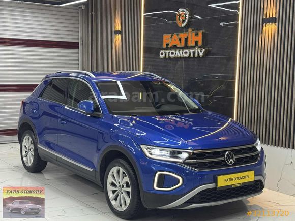 ''2022 VW T-ROC STYLE HATASIZ İLK EL SERVİS BAKIMLI''