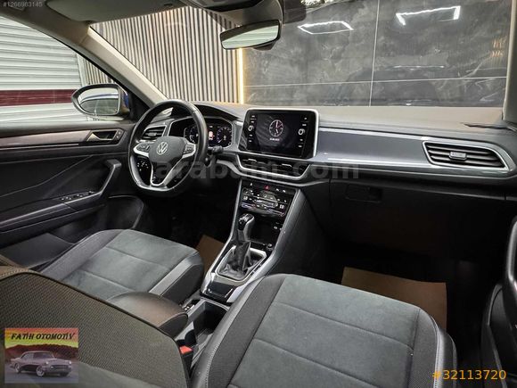 ''2022 VW T-ROC STYLE HATASIZ İLK EL SERVİS BAKIMLI''