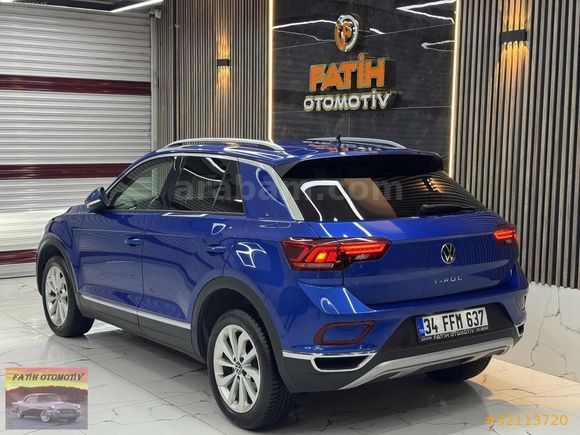''2022 VW T-ROC STYLE HATASIZ İLK EL SERVİS BAKIMLI''