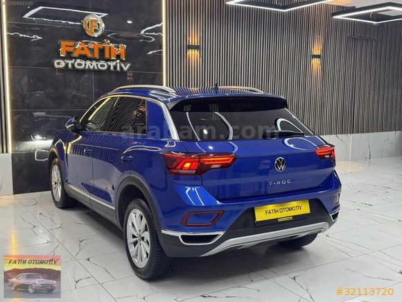 ''2022 VW T-ROC STYLE HATASIZ İLK EL SERVİS BAKIMLI''