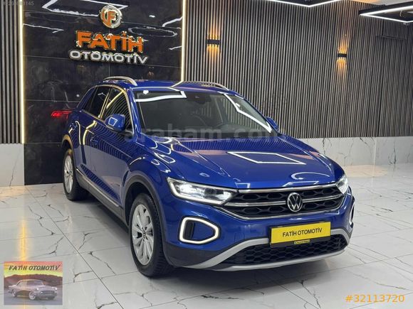 ''2022 VW T-ROC STYLE HATASIZ İLK EL SERVİS BAKIMLI''
