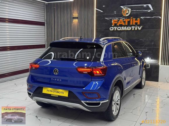 ''2022 VW T-ROC STYLE HATASIZ İLK EL SERVİS BAKIMLI''