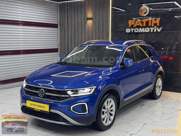 ''2022 VW T-ROC STYLE HATASIZ İLK EL SERVİS BAKIMLI''