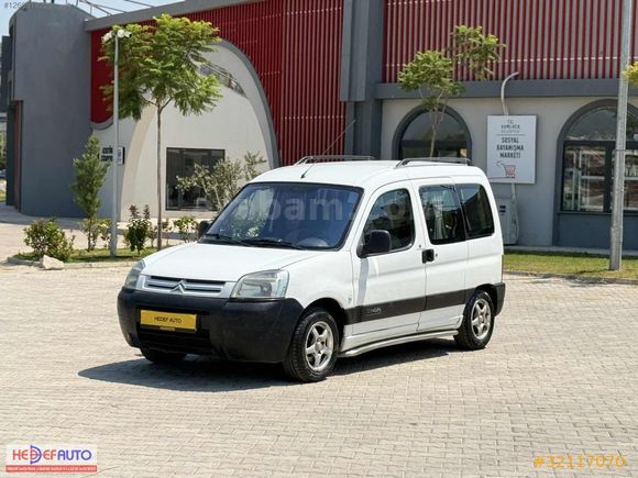 HEDEF AUTO'DAN KLİMALI 2003 BERLINGO 1.9 ÇİFT SÜRGÜ