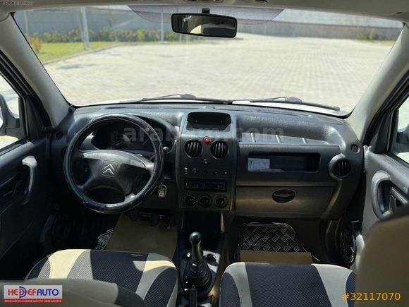 HEDEF AUTO'DAN KLİMALI 2003 BERLINGO 1.9 ÇİFT SÜRGÜ