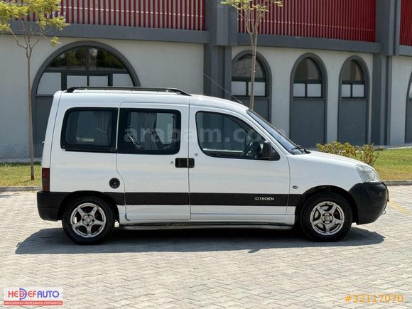 HEDEF AUTO'DAN KLİMALI 2003 BERLINGO 1.9 ÇİFT SÜRGÜ