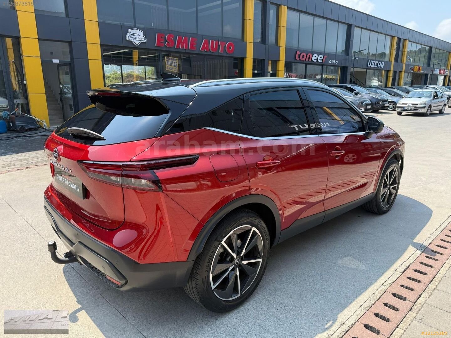 2023 NISSAN QUASKAI 1.3 4×4DIGT SKY PLUS HIBRIT OTOMATIK HATASIZ 2