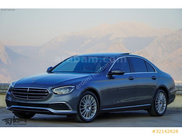 ERDEM'den 2023 Mercedes Benz E200d Exclusive Selenit Gri - Kahve