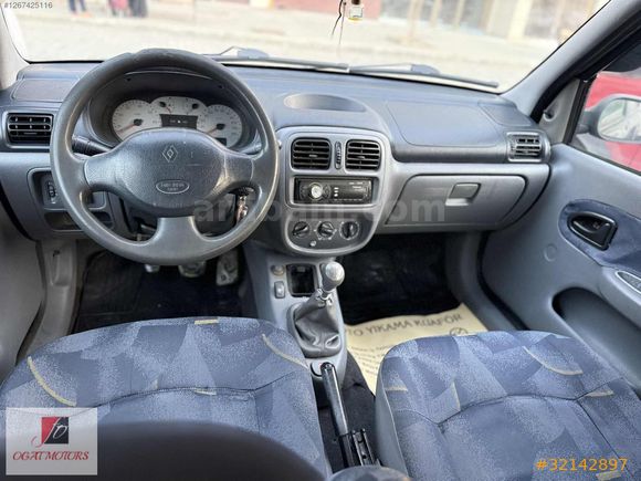 FRANSIZ CLİO 1.4 16VALF KLİMALI 213 BİN KM