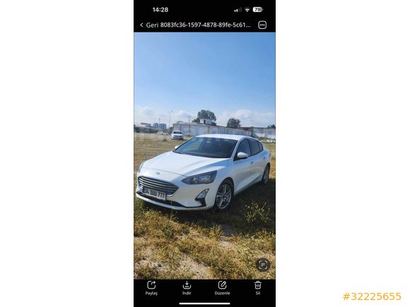 Sahibinden Ford Focus 1.6 TDCi Trend X 2021 Model 