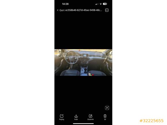Sahibinden Ford Focus 1.6 TDCi Trend X 2021 Model 