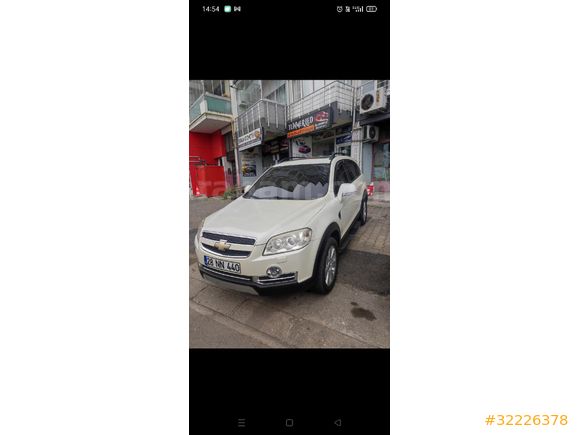 Sahibinden Chevrolet Captiva 2.0 D LT High 2012 Model