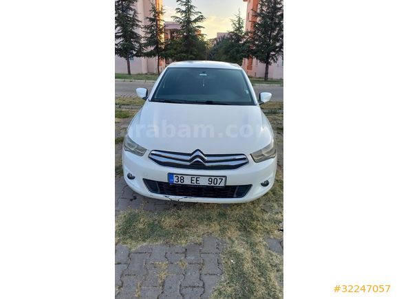 takaslı 2014 sahibinden bakımlı masrafsız Citroen C-Elysee