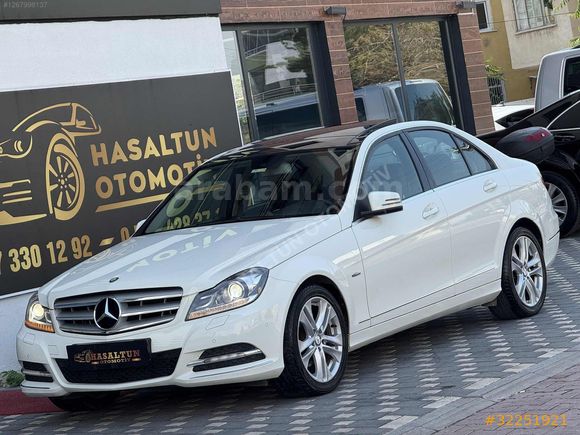 2012 C 180 HATASIZ BOYASIZ SADECE 59 BİNDE EMSALSİZ TEMİZLİKTE