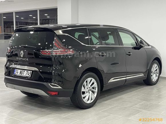 BOYASIZ 2016 MODEL CAM TAVANLI RENAULT ESPACE 1.6 DCI 224.855 KM