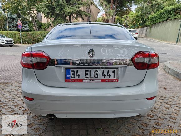 AK FİLO'DAN 2016 RENAULT FLUENCE 1.5 DCI ICON EDC