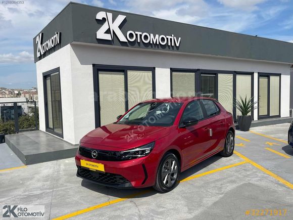 2K OTOMOTİVDEN 2025 OPEL CORSA 1.2 EDİTON AT8 K.KARTI GEÇERLİDİR