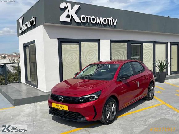 2K OTOMOTİVDEN 2025 OPEL CORSA 1.2 EDİTON AT8 K.KARTI GEÇERLİDİR