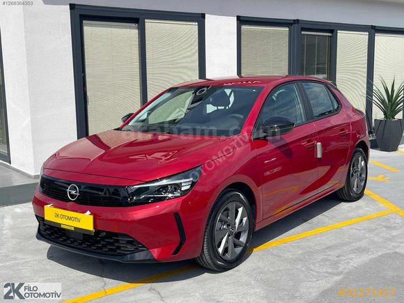 2K OTOMOTİVDEN 2025 OPEL CORSA 1.2 EDİTON AT8 K.KARTI GEÇERLİDİR