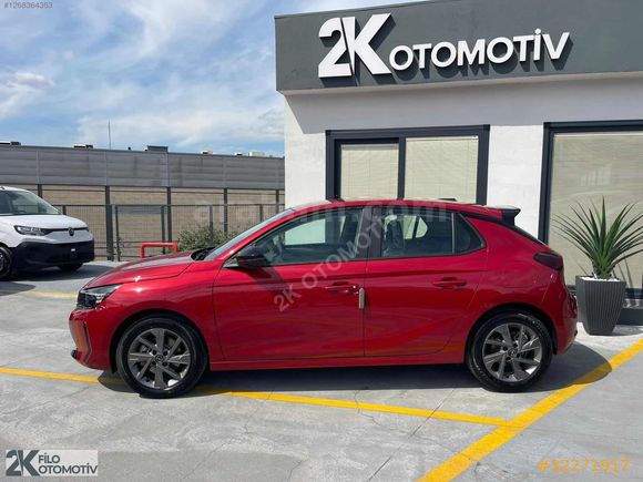 2K OTOMOTİVDEN 2025 OPEL CORSA 1.2 EDİTON AT8 K.KARTI GEÇERLİDİR