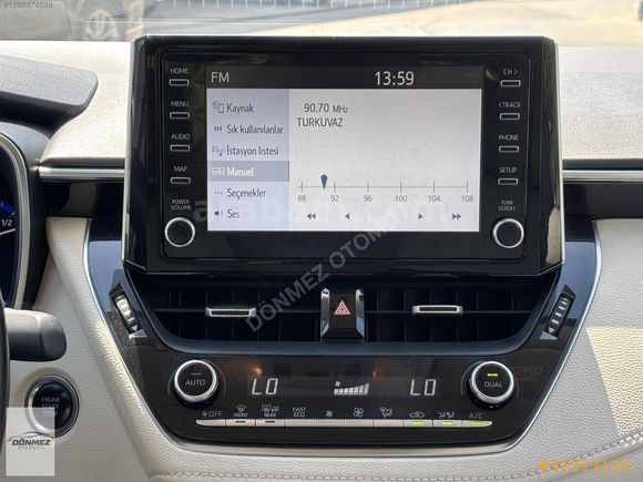 DÖNMEZ OTOMOTİV'DEN 2022 COROLLA 1.5 FLAME X-PACK MULTİDRİVE S