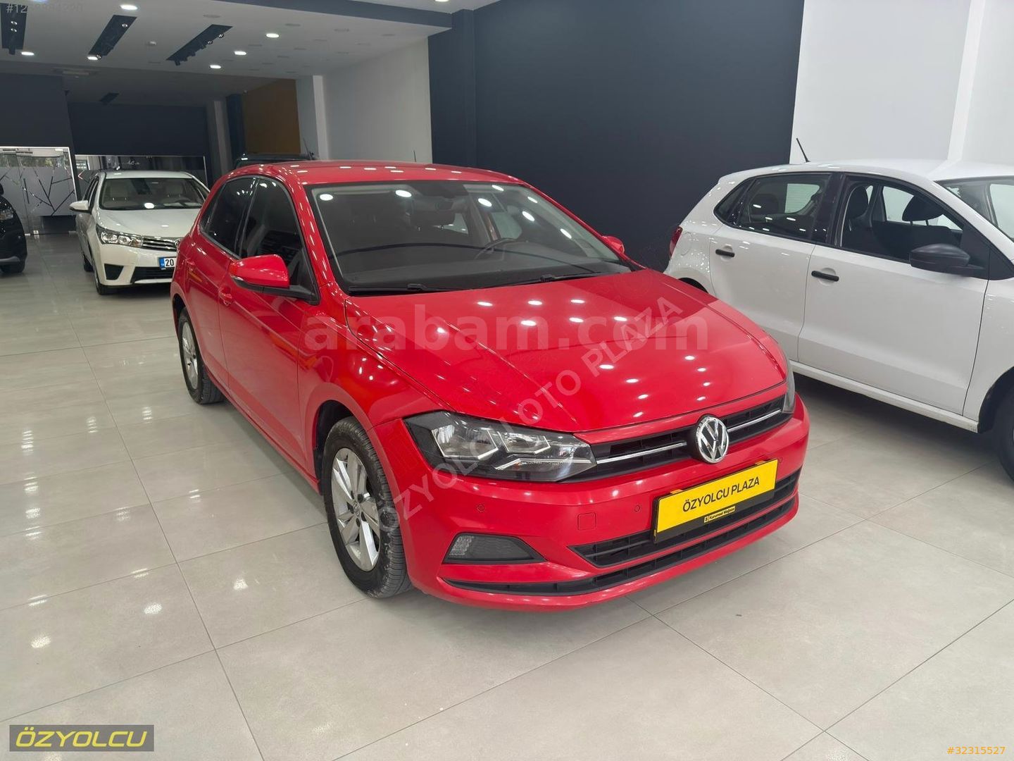 GALERİDEN VOLKSWAGEN POLO 1.6 TDİ COMFORTLİNE 2019 MODEL İZMİR 242.018 KM KIRMIZI