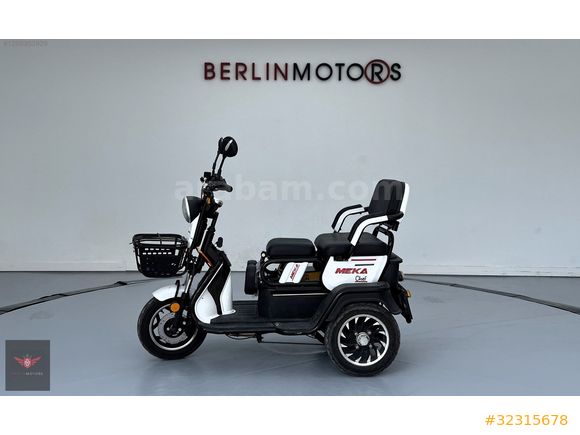 "Berlin Motors" 2024 MEKA MOTOR CHEF 3 TEKERLEKLİ SIFIR AYARINDA