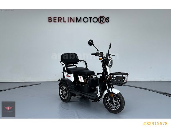 "Berlin Motors" 2024 MEKA MOTOR CHEF 3 TEKERLEKLİ SIFIR AYARINDA