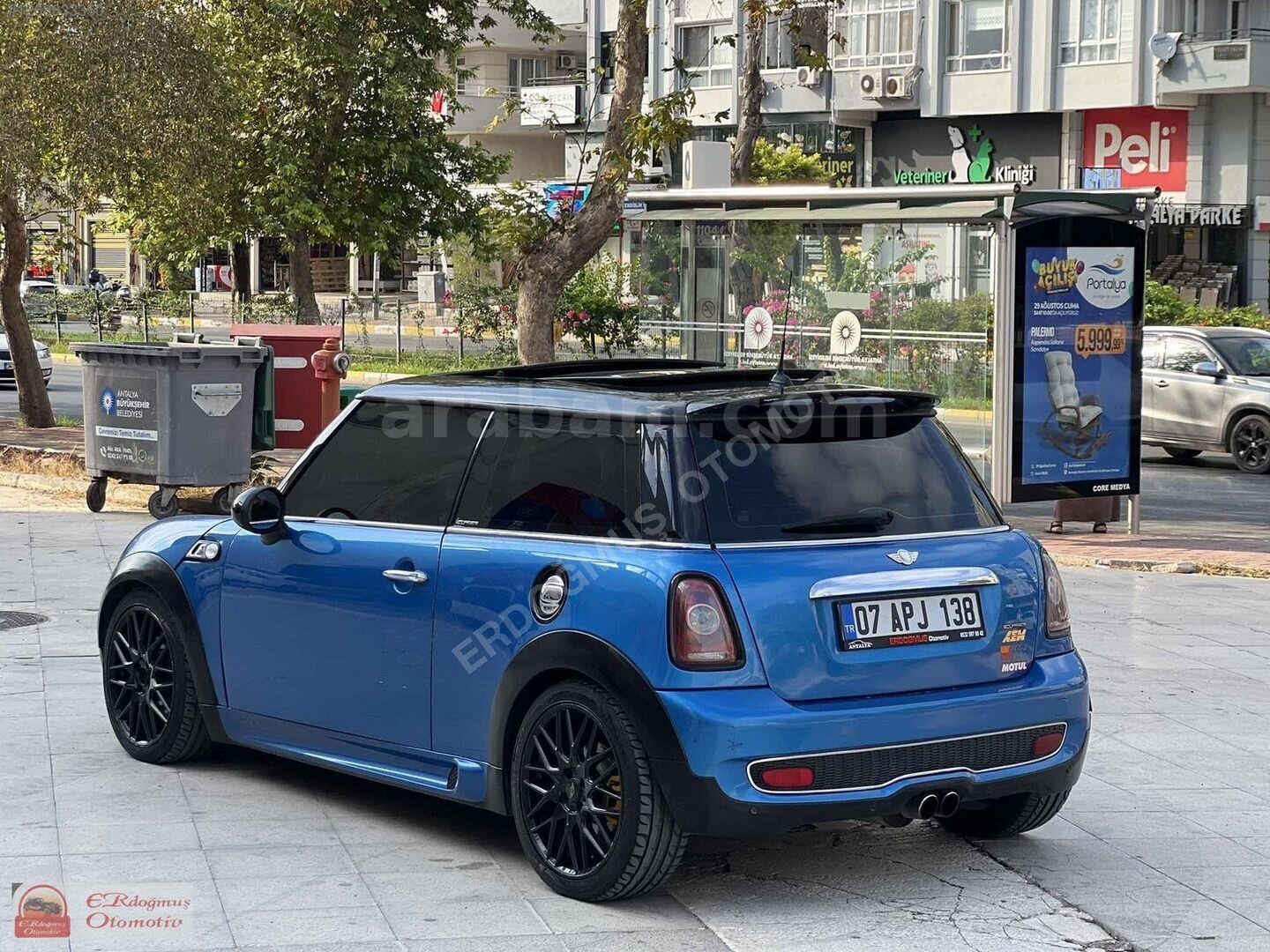 MOTORSİKLET VE ARAÇLA TAKAS OLUR2008 149'BİN'KM DE MİNİ COOPER S 5