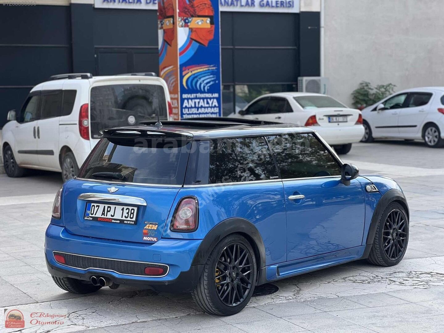 MOTORSİKLET VE ARAÇLA TAKAS OLUR2008 149'BİN'KM DE MİNİ COOPER S 3