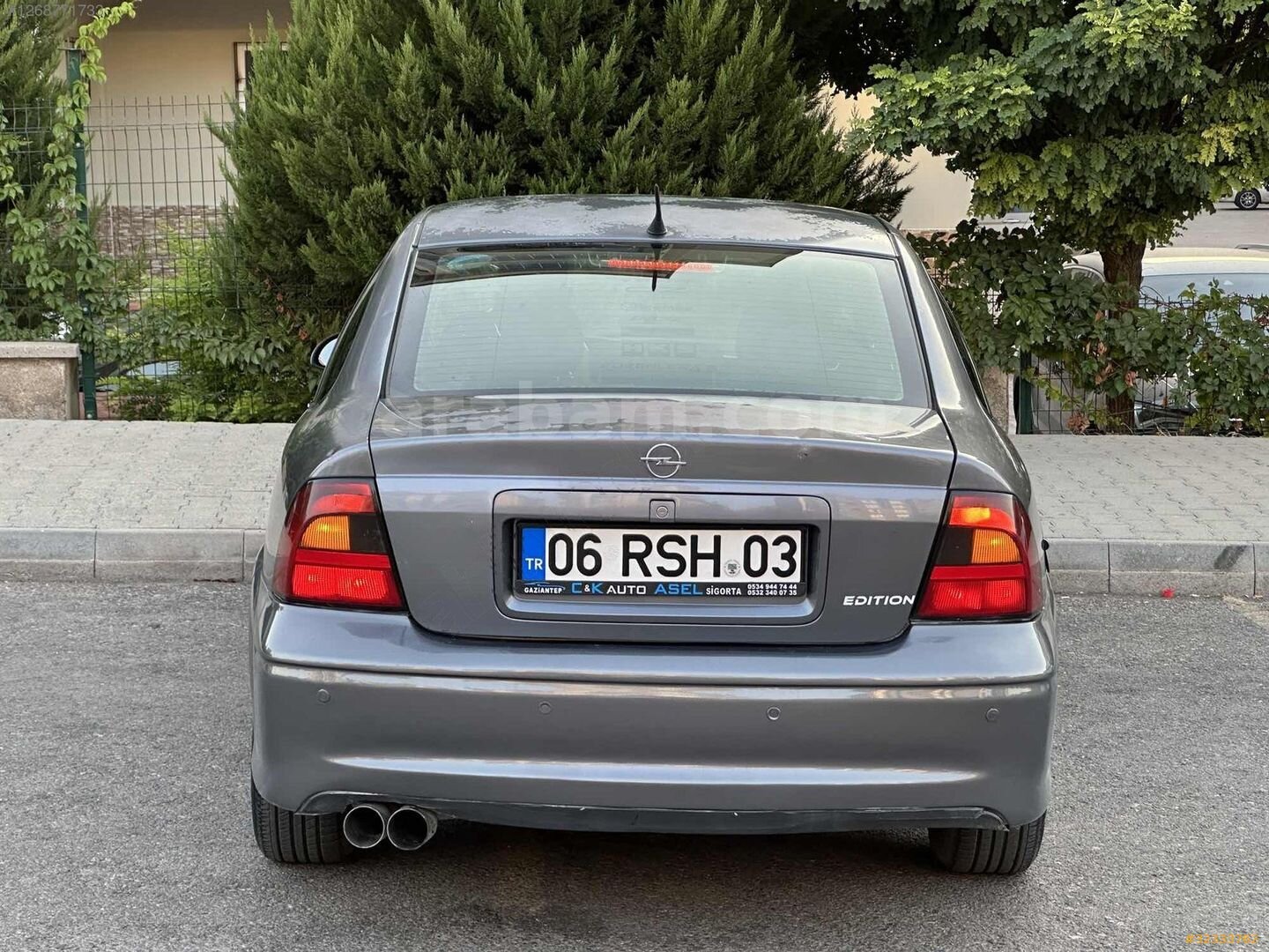 Galeriden Opel Vectra 1.6 Comfort 2001 Model Gaziantep 393.000 km Gri 7