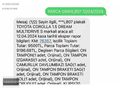 HAL-CAR'DAN 2022 TOYOTA COROLLA DREAM PK MULTIDRIVE FULL BAKIMLI