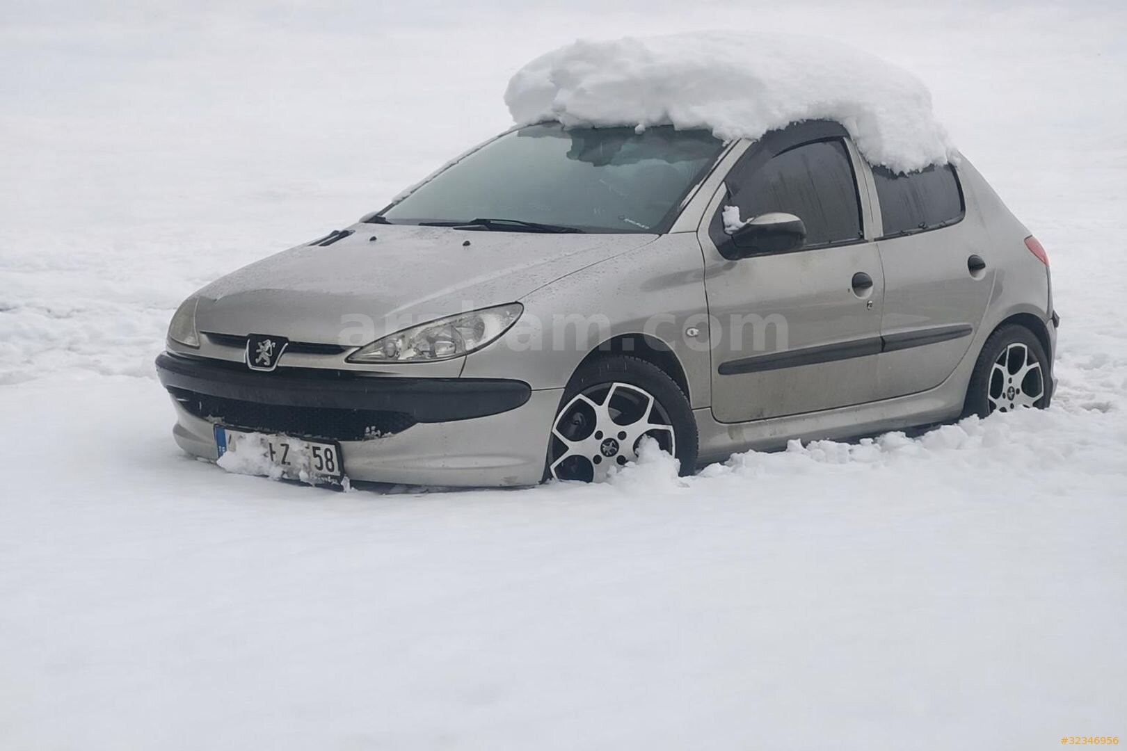 Sahibinden Peugeot 206 1.4 HDi X-Design 2006 Model Kahramanmaraş 310.000 km Bej 1