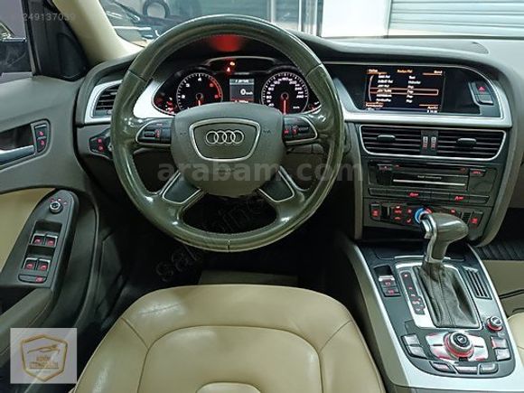 2015 A4 DİZEL OTOMATİK 128.000 KM DERİ İÇİ BEJ CAM TAVAN