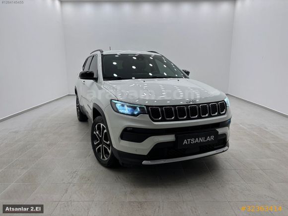 ATSANLAR'DAN 2022-JEEP-COMPASS-1.3GSE-LIMITED-95.500 KM-