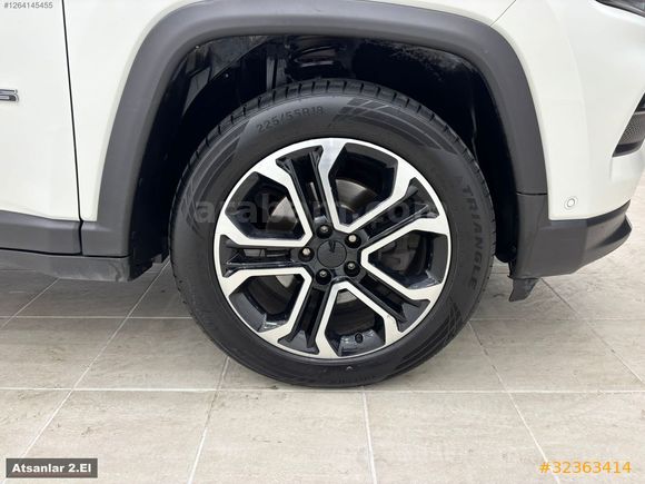 ATSANLAR'DAN 2022-JEEP-COMPASS-1.3GSE-LIMITED-95.500 KM-