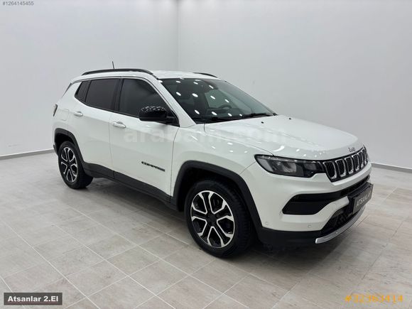 ATSANLAR'DAN 2022-JEEP-COMPASS-1.3GSE-LIMITED-95.500 KM-
