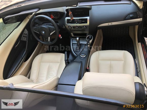 2007 BMW 630İ CABRİO EMSALSİZ EKSİKSİZ GARAJ ARACI