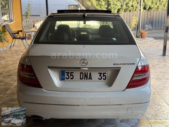 HATASIZ! MERCEDES C 180 2012 MAKYAJLI CAM TAVAN