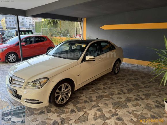 HATASIZ! MERCEDES C 180 2012 MAKYAJLI CAM TAVAN