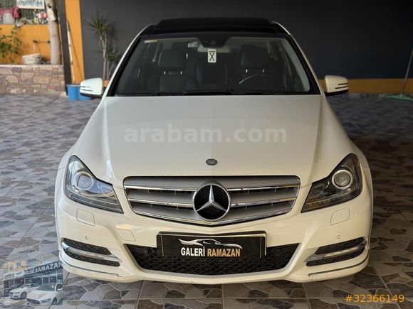 HATASIZ! MERCEDES C 180 2012 MAKYAJLI CAM TAVAN